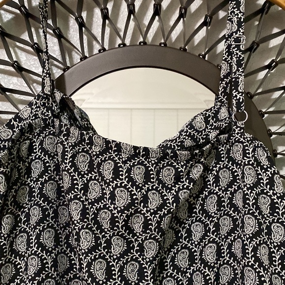 Loft jumpsuit with pockets, black/white, new, SZ XL - Picture 5 of 5